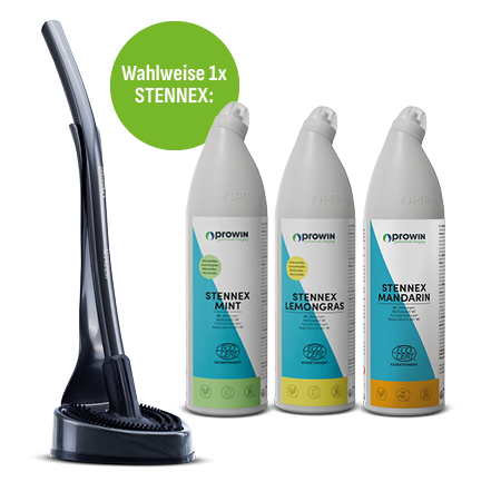 BADEZIMMER HERZILEIN Anthrazit-Metallic/Schwarz & STENNEX